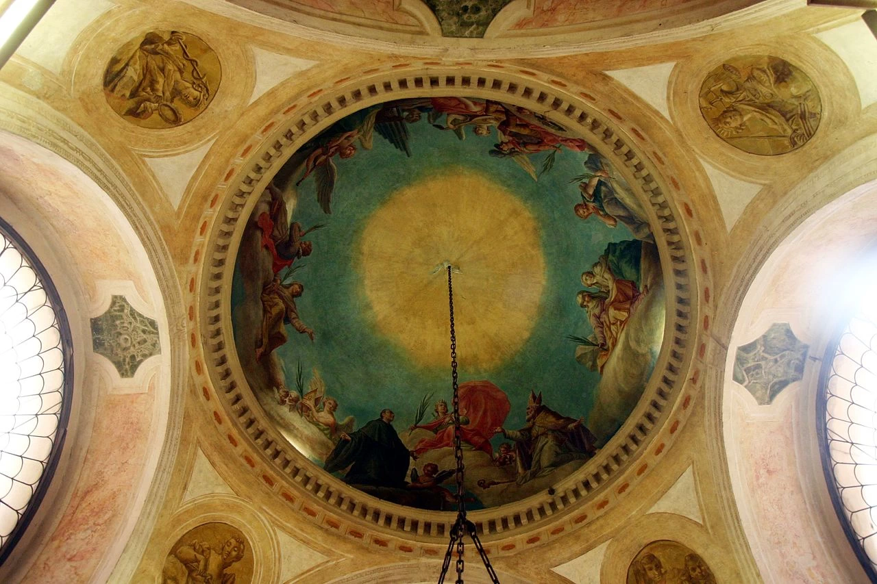 Giacomo Ceruti, il Pitocchetto - La cupola della chiesa di Santa Giustina a Padova